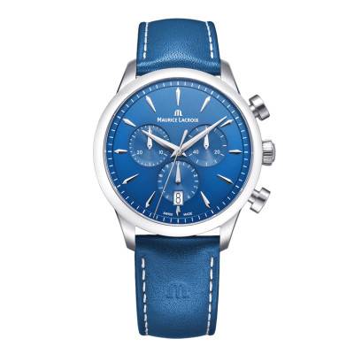 1975 Quartz Chronograph Date 40mm Watch 751038-SS001-430-4 - Maurice Lacroix