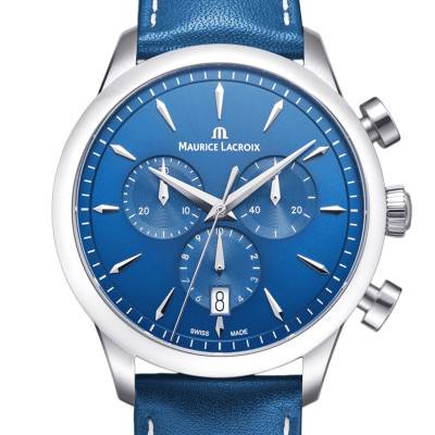 1975 Quartz Chronograph Date 40mm Watch 751038-SS001-430-4 - Maurice Lacroix