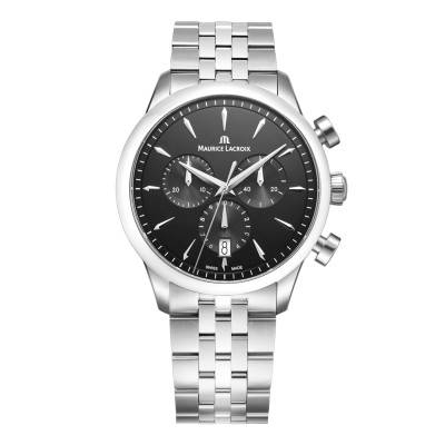 1975 Quartz Chronograph Date 40mm Watch 751038-SS002-330-1 - Maurice Lacroix