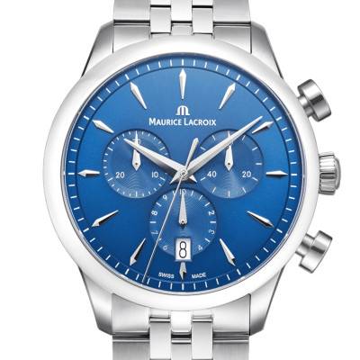 1975 Quartz Chronograph Date Watch 40mm 751038-SS002-430-1 - Maurice Lacroix