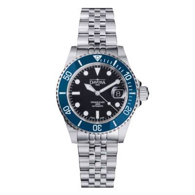 Ternos Diver Automatic 40mm Blue Watch - Davosa