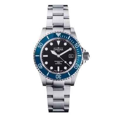 Ternos Diver Automatic 40mm Blue Watch - Davosa