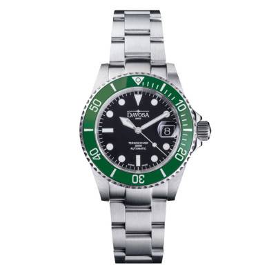 Ternos Diver Automatic 40mm Green Watch - Davosa