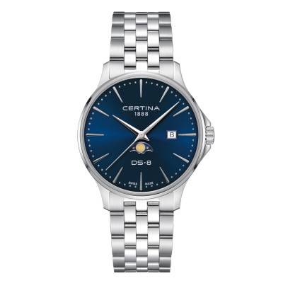 Montre DS-8 Moonphase Gent DS-8 C0454231104100 - Certina