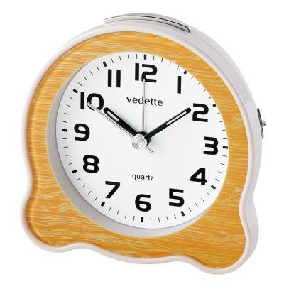 Silent Sweep Quartz Alarm Clock VR10107 - Vedette