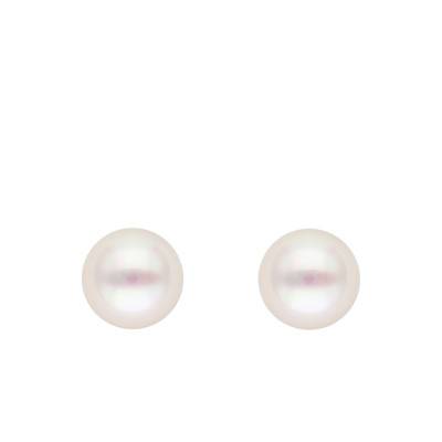 Boucles d'Oreilles Perles 4mm en Argent 925 - Emanessence