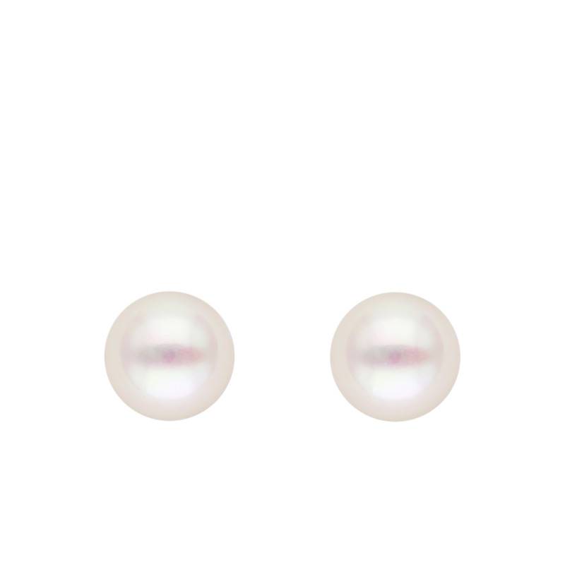 Boucles d'Oreilles Perles 4mm en Argent 925 - Emanessence