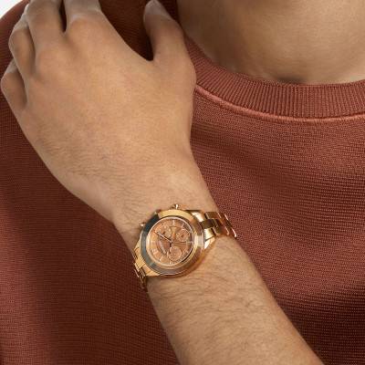 Montre Octea Lux Sport Marron Swiss Made 5632472 - Swarovski