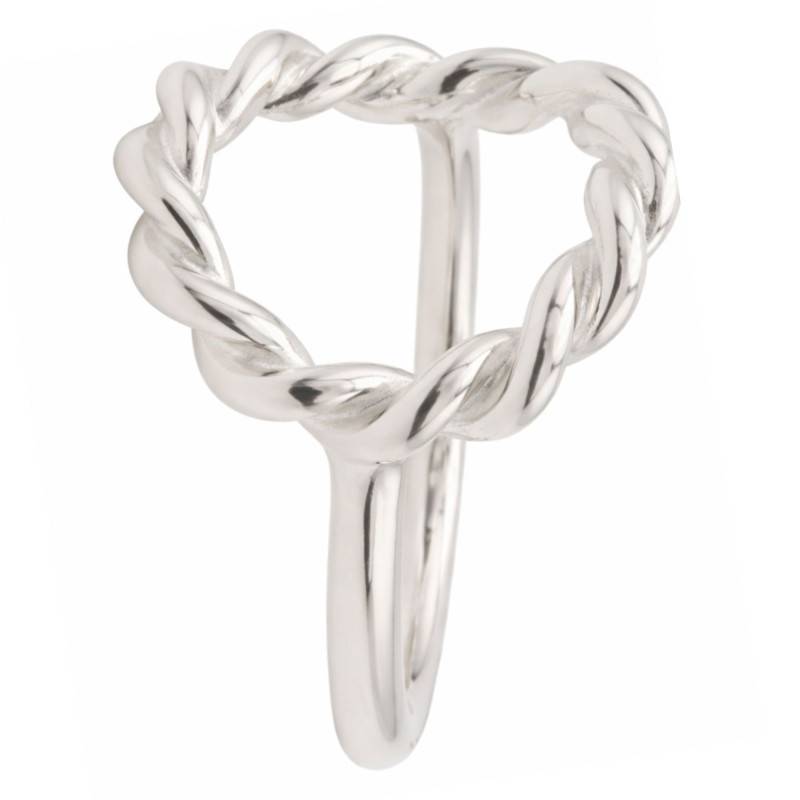 925 Silver Round Twisted Ring - Artemis