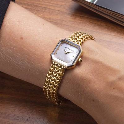 Pearl Mother-of-Pearl Octagon 17436BP19 Watch - Herbelin