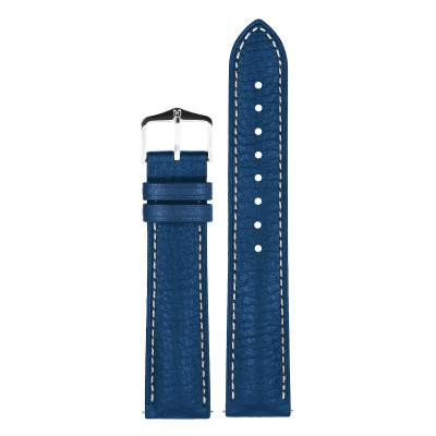 Bracelet de montre Boston Bleu 01302X80 - Hirsch