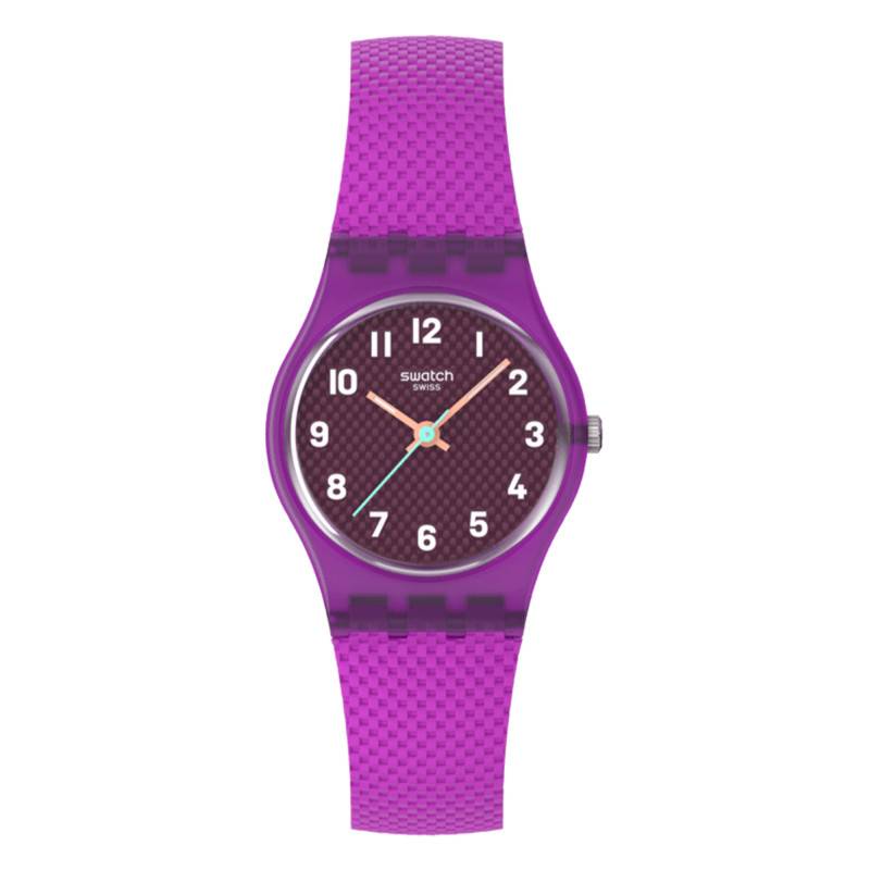 Magenta Weave Watch LV122 - Swatch