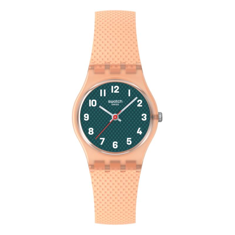 Peachy Weave Watch LO117 - Swatch