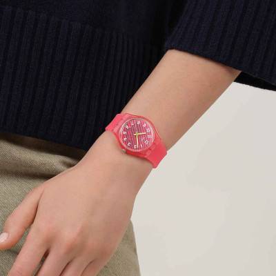 Montre Wavelengths Of Coral SO28P114 - Swatch