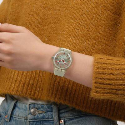Revealed In The Sand SO29K119 wall clock - Swatch