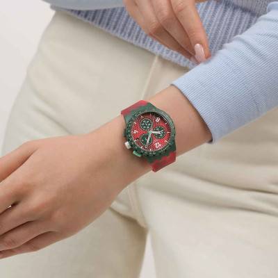 Crimson Foliage SUSG410 Watch - Swatch