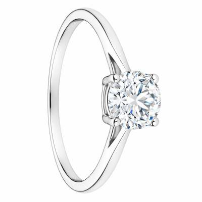 IGI-Certified Lab-Grown 0.75ct Diamond Solitaire Ring in White Gold 375 or 750 - Alliantine