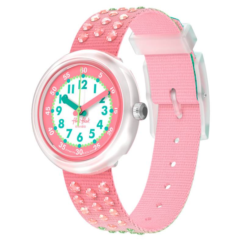 Sparkly Melon Watch FPNP179 - Flik Flak