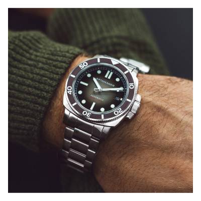 Montre Hull Diver Harvest Brown SP-5088-33 - Spinnaker