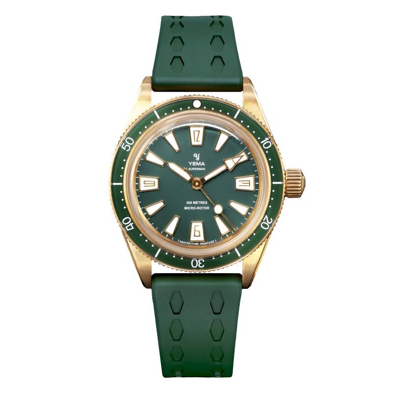Yema Skin Diver Slim Bronze Men's Watch CMM.20 12.26.20.34.ZN.U4 - Yema