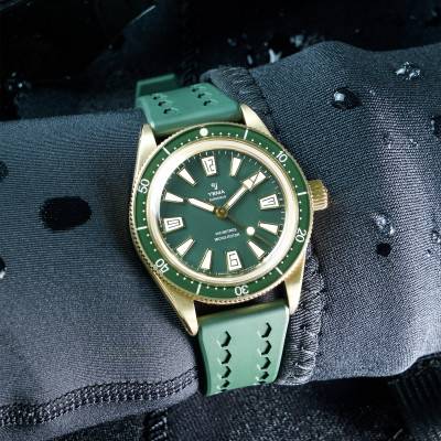 Yema Skin Diver Slim Bronze Men's Watch CMM.20 12.26.20.34.ZN.U4 - Yema