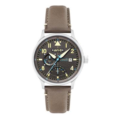 Montre Hawker Hurricane McKellar Dual Time Ash Grey AV-4101-09 - Avi-8
