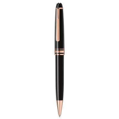 Stylo bille Meisterstück Classique Doré à l'Or Rose MB132488 - Montblanc
