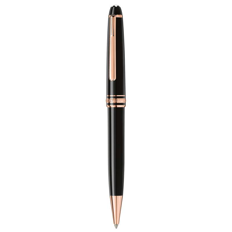 Stylo bille Meisterstück Classique Doré à l'Or Rose MB132488 - Montblanc