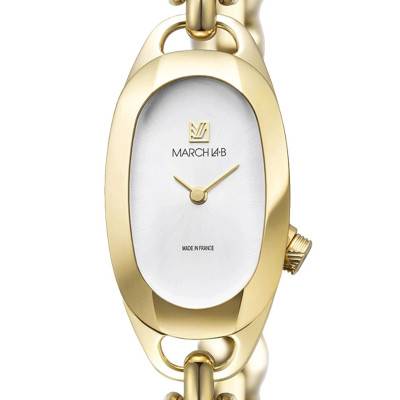 Montre Oblongue Continental sans index - March LAB