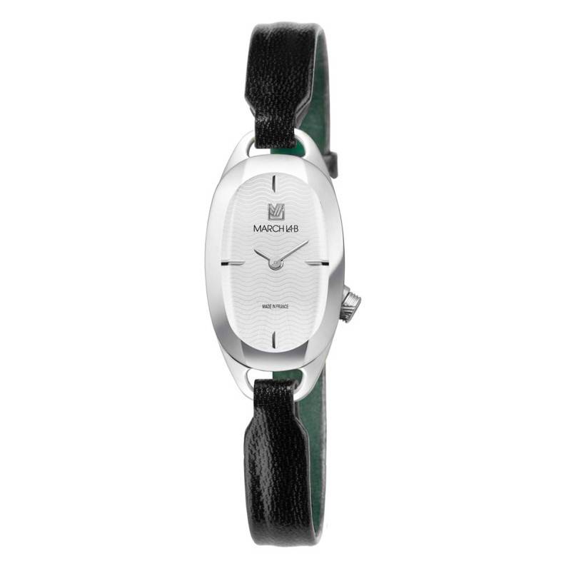 Oblongue White Watch - March LAB