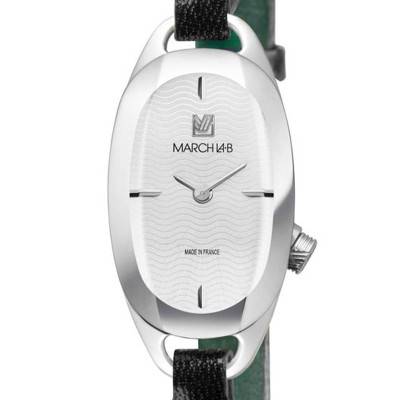 Oblongue White Watch - March LAB