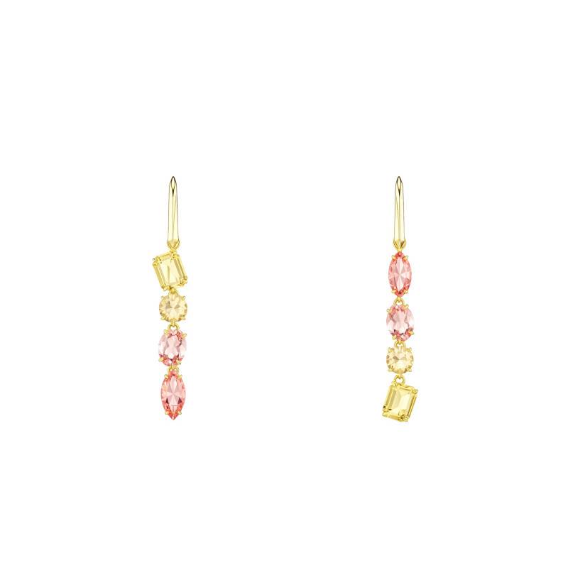 Boucles D'oreilles Pendantes Gema Rose - 5737454 - Swarovski