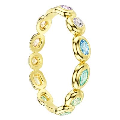Gema Multicolor Crystal Bangle Bracelet, Length 17 cm - 5737447 - Swarovski