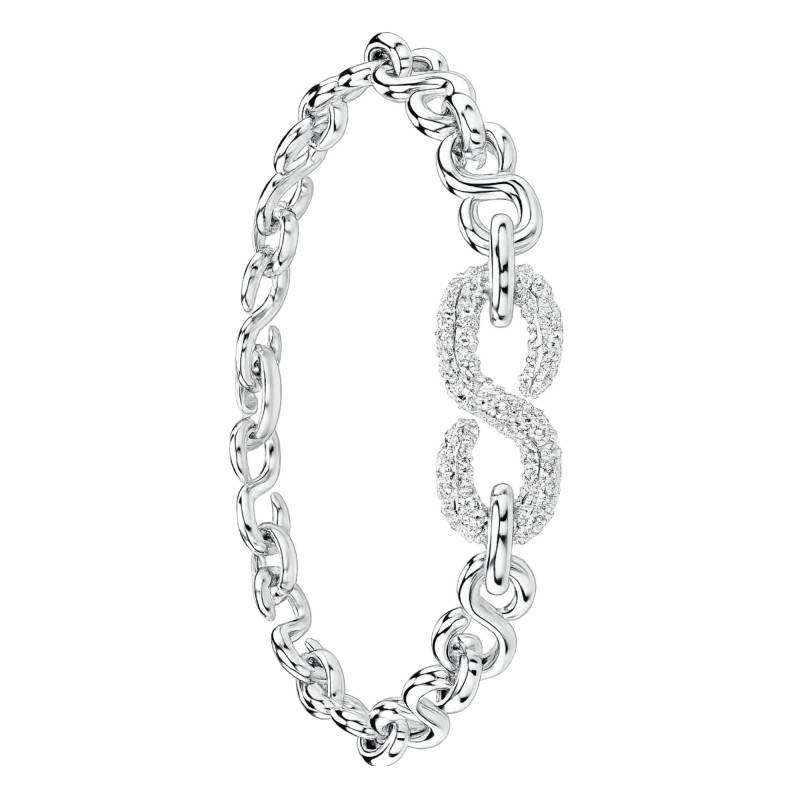 White Crystal Dextera Bracelet Length 17 to 19 cm - 5747642 - Swarovski