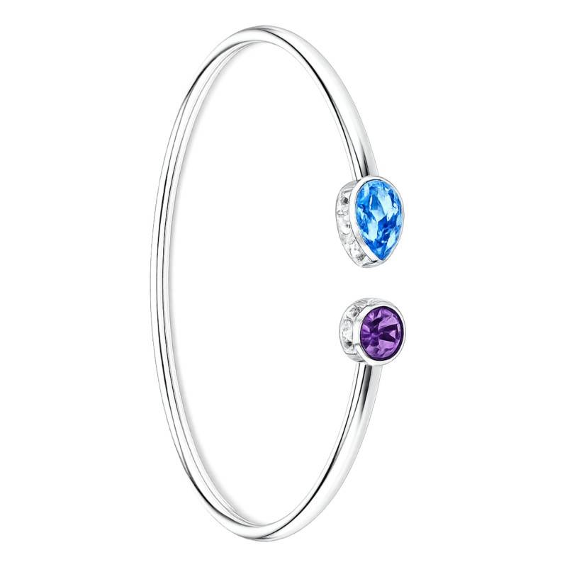 Chroma Open Bangle, Length 16 cm - 5741780 - Swarovski
