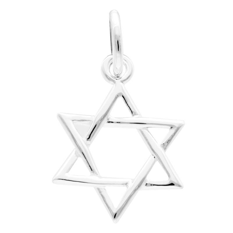 Pendentif Etoile de David en Argent 925 - Artemis