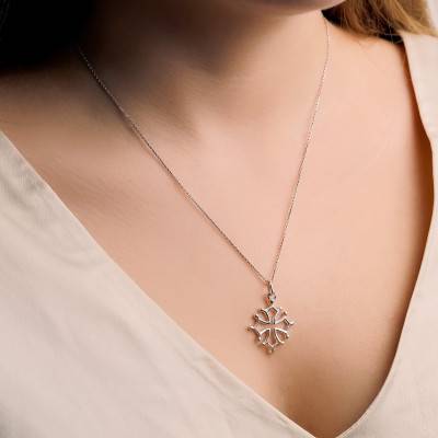 925 Silver Occitan Cross Pendant - Artemis