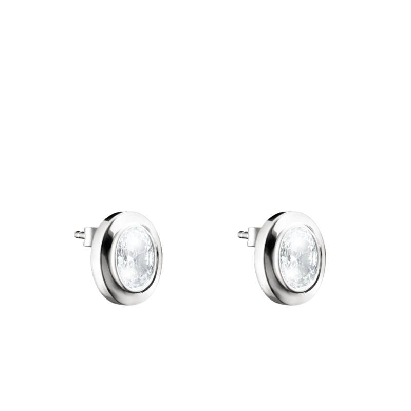 925 Sterling Silver & Zirconia Bold Stud Earrings - H2342-051-14 - Thomas Sabo