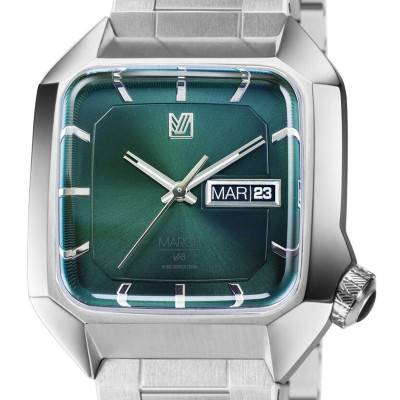 Watch AM2 Electric Forest Stainless Steel - March LAB