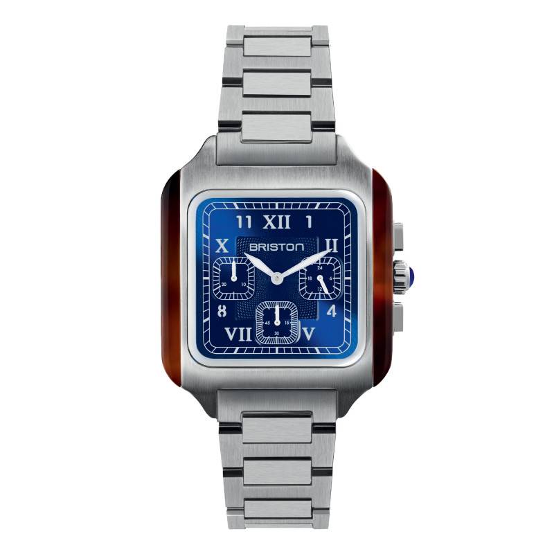 Steel Blue Streamliner Kennedy Chrono Watch 38.5mm 261838.SA.T.9 SB - Briston