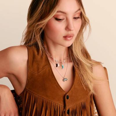 Pendentif Charm Dent en Argent 925 & Imitation Turquoise - 2235-404-17 - Thomas Sabo