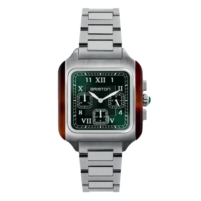 Streamliner Kennedy Green Steel Chrono Watch 261838.SA.T.10.SB - Briston