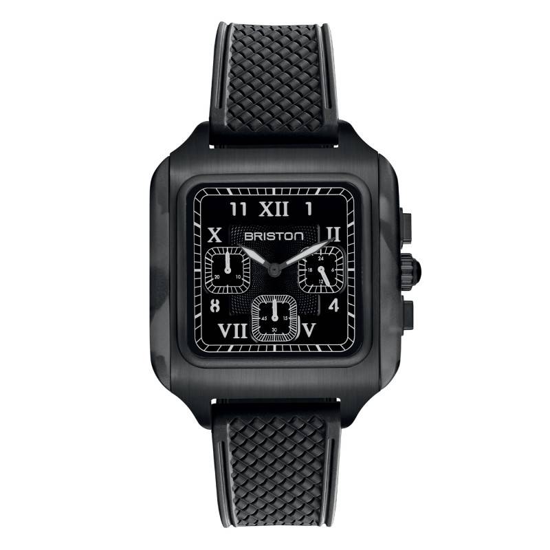 Montre Streamliner Kennedy Big Square Chrono Quartz 261838.PBAM.GT.3.FB - Briston