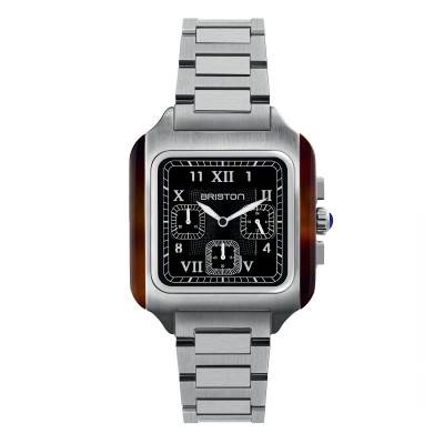 Steel Black Streamliner Kennedy Chrono Watch 261838.SA.T.1.SB - Briston