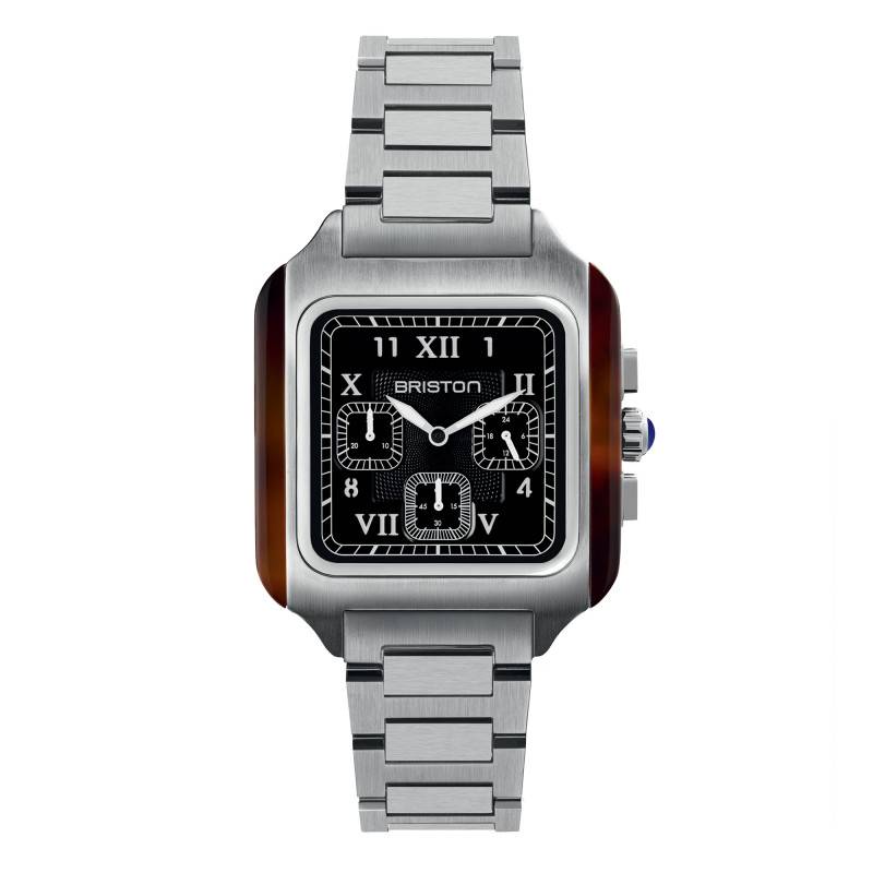 Steel Black Streamliner Kennedy Chrono Watch 261838.SA.T.1.SB - Briston