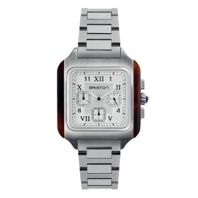 Steel White Streamliner Kennedy Chrono Watch 261838.SA.T.2.SB - Briston