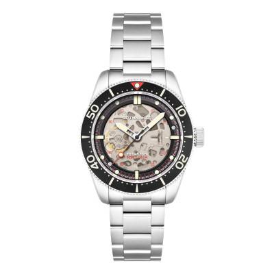 Montre Croft 42 Skeleton Automatic Black Ceramic SP-5134-55 - Spinnaker