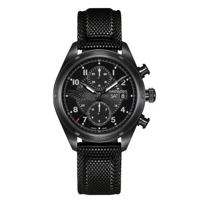 Montre Khaki Field Auto Chrono Resident Evil Requiem Limited Edition H71636330 - Hamilton