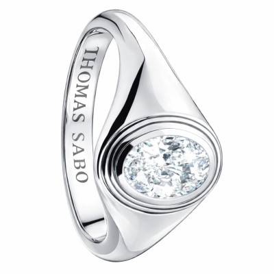 Bold 925 Silver Ring & Zirconia - TR2523-051-14 - Thomas Sabo