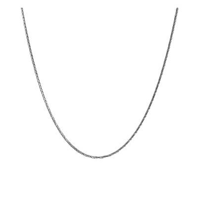 Chaîne fine Wild Horses Maille Palmier en Argent 925, Longueur 50 cm Ajustable - KE2370-637-21 - Thomas Sabo